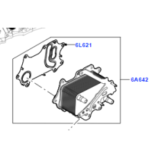 YAĞ SOĞUTUCU KOMPLE 3.0L AJ20D6 LR180398