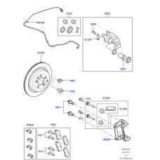 ARKA FREN DİSKİ SDB000634 SDB000635 SDB000636