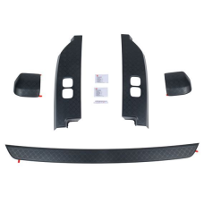 STOP LAMBASI-AYNA-ARKA TAMPON ÜST KORUMA SET METAL GÖRÜNÜMLÜ SERT PLASTİK - NEW DEFENDER VPLEP0419 R