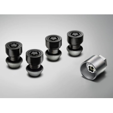 BİJON SOMUN VE ŞİFRE SETİ (5 ADET)(SİYAH KROM) VPLWW0093